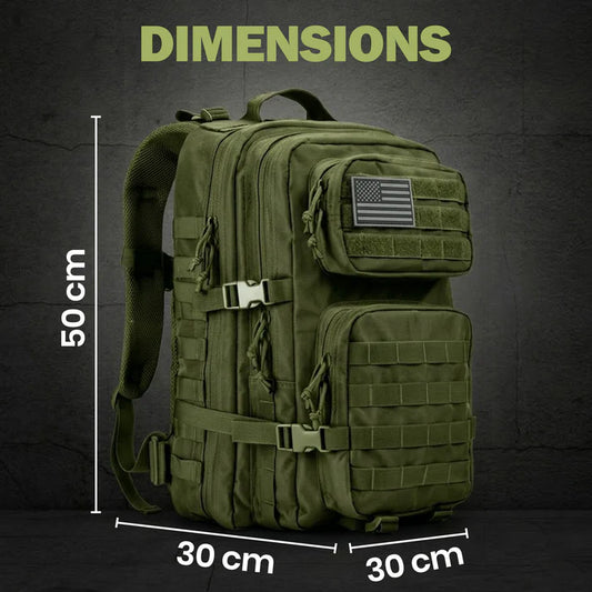 40L Outdoor Hiking Backpack – MOLLE Travel & Camping Bag