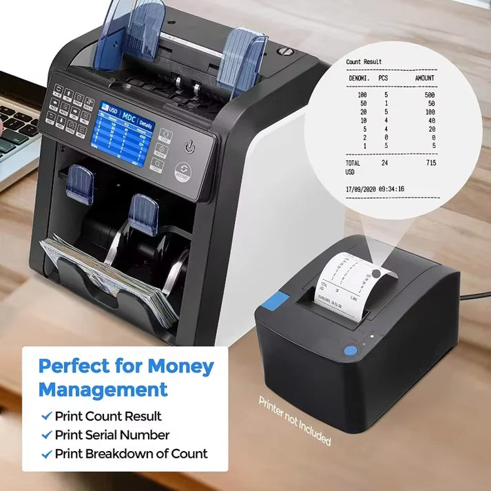 AL-950 Banknote Verifier – Money Sorter & Counter