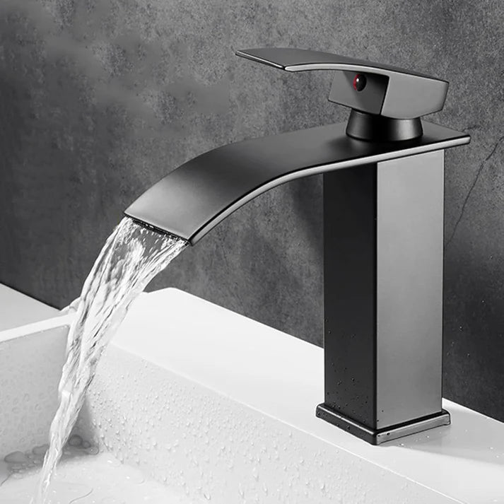 Waterfall Bathroom Faucet – Stainless Steel Basin Mixer Tap