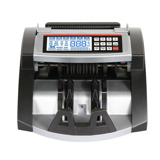 Currency Counter AL-6000 – 1000 pcs/min, UV/MG/IR Detection, LCD Display, RS-232 Interface