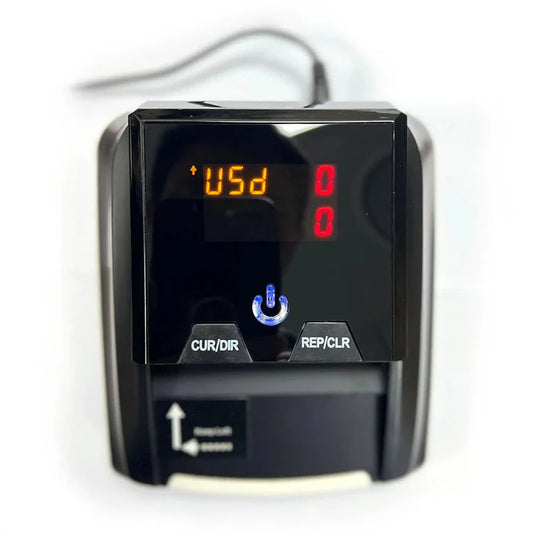 Mini Banknote Counter CN-136 – UV/MG/IR Detection, Built-In Battery