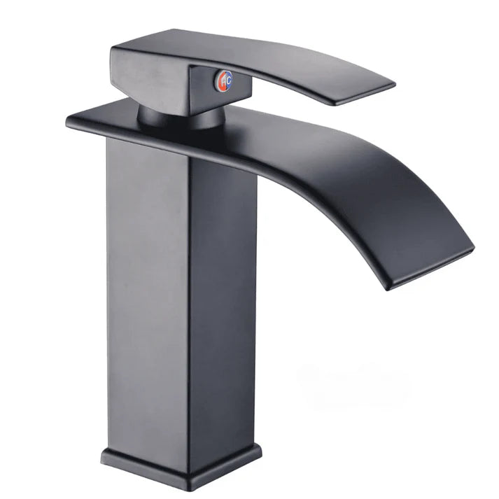 Waterfall Bathroom Faucet – Stainless Steel Basin Mixer Tap